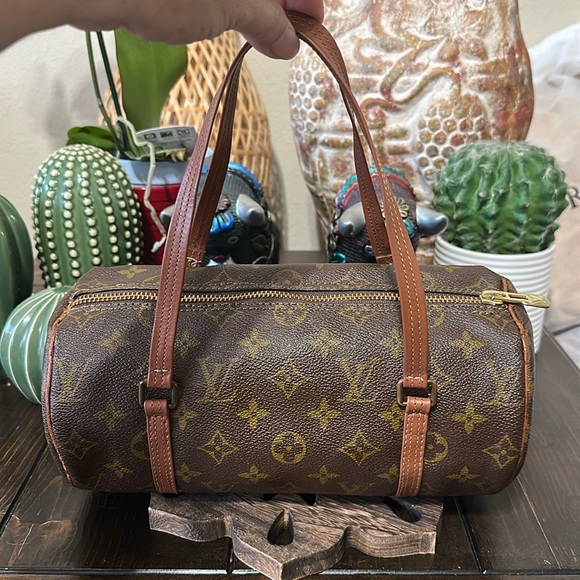 AUTHENTIC VINTAGE LV MONO PAPILLON MINI - Picture 6 of 11